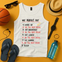 Be The Best Mom Life Routine Tank Top