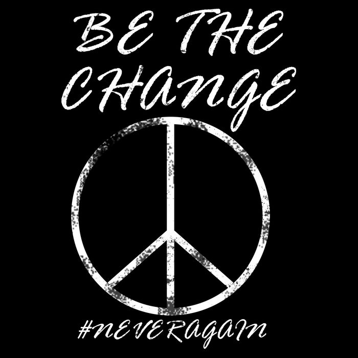 Be The Change Never Again Backpack