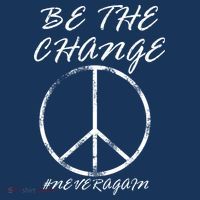 Be The Change Never Again Tall T-Shirt