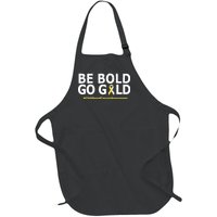 Be The Gold Childhood Cancer Awareness Full-Length Apron With Pockets