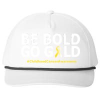 Be The Gold Childhood Cancer Awareness Snapback Five-Panel Rope Hat