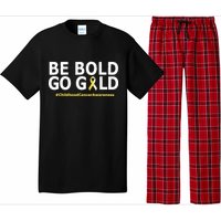 Be The Gold Childhood Cancer Awareness Pajama Set