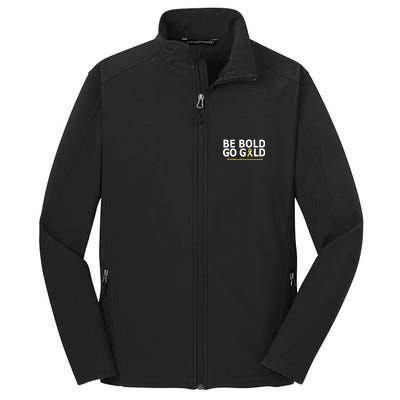 Be The Gold Childhood Cancer Awareness Core Soft Shell Jacket