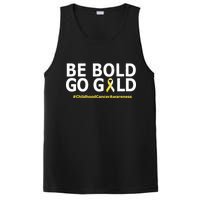 Be The Gold Childhood Cancer Awareness PosiCharge Competitor Tank