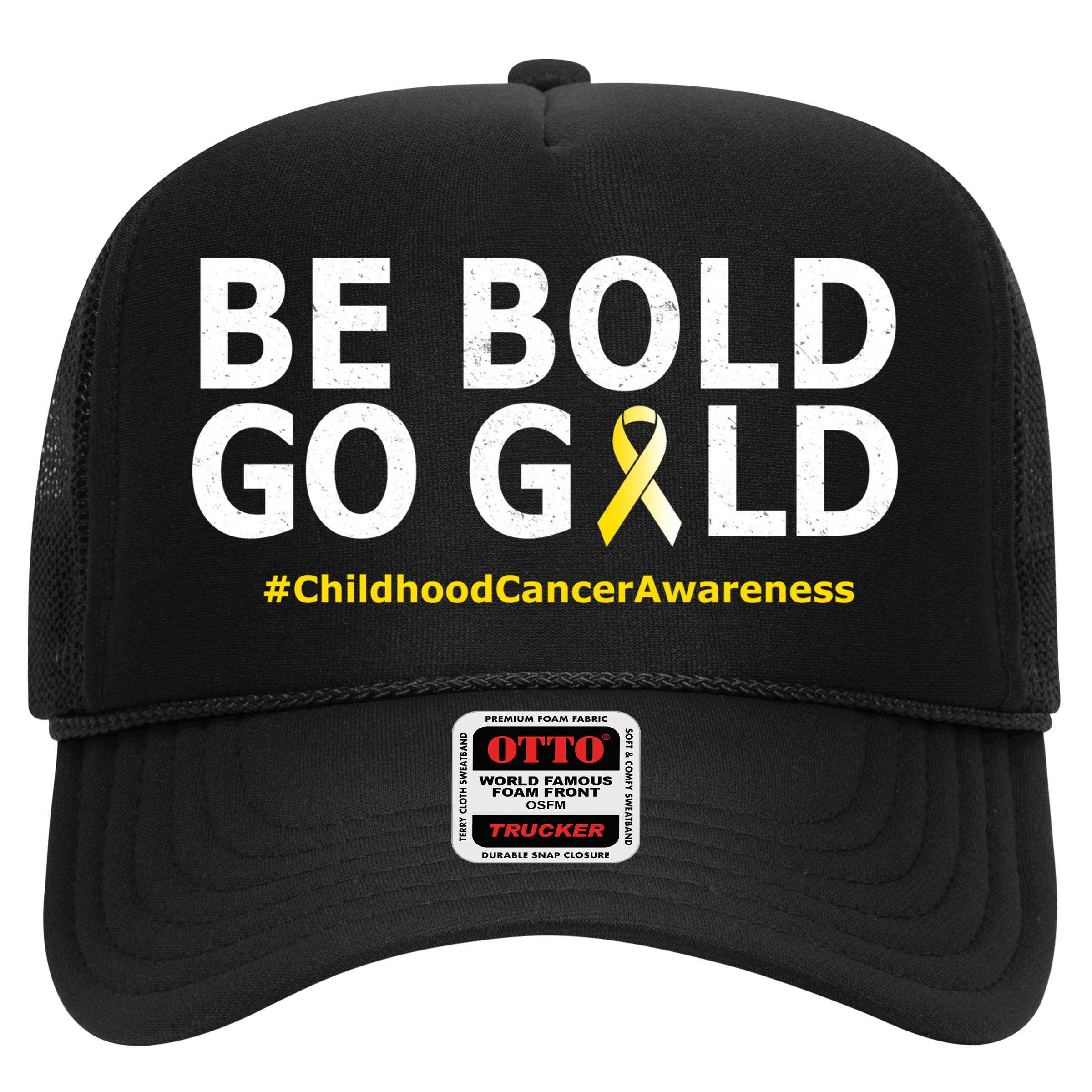 Be The Gold Childhood Cancer Awareness Hat
