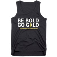 Be The Gold Childhood Cancer Awareness Tank Top