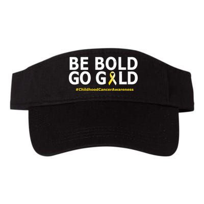 Be The Gold Childhood Cancer Awareness Valucap Bio-Washed Visor