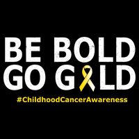 Be The Gold Childhood Cancer Awareness Zip Tote Bag