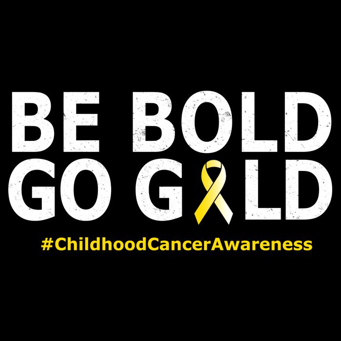 Be The Gold Childhood Cancer Awareness Zip Tote Bag
