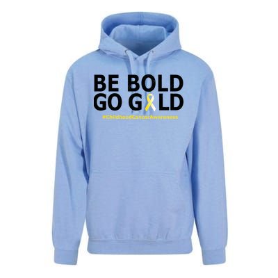 Be The Gold Childhood Cancer Awareness Unisex Surf Hoodie