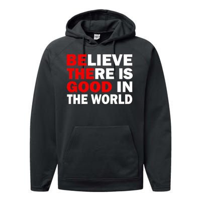 Be The Good In The World Performance Fleece Hoodie