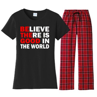 Be The Good In The World Women's Flannel Pajama Set