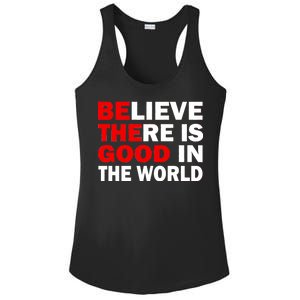 Be The Good In The World Ladies PosiCharge Competitor Racerback Tank