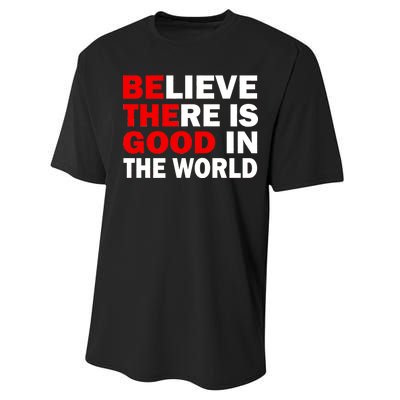 Be The Good In The World Performance Sprint T-Shirt