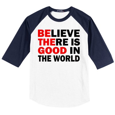 Be The Good In The World Baseball Sleeve Shirt