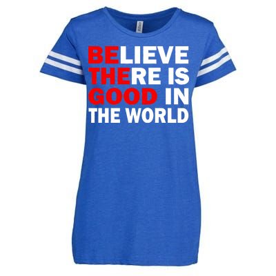 Be The Good In The World Enza Ladies Jersey Football T-Shirt