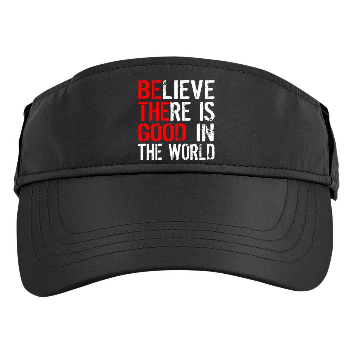Be The Good In The World Believe Adult Drive Performance Visor