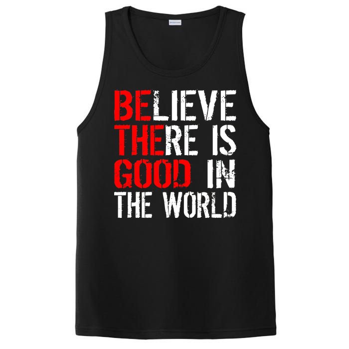 Be The Good In The World Believe PosiCharge Competitor Tank