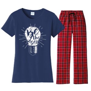 Be The Light Women's Flannel Pajama Set