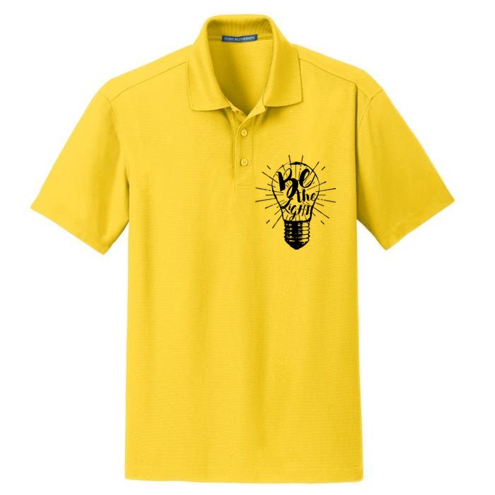 Be The Light Dry Zone Grid Polo