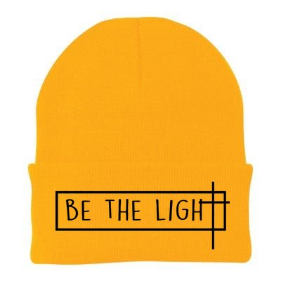 Be The Light Jesus Knit Cap Winter Beanie