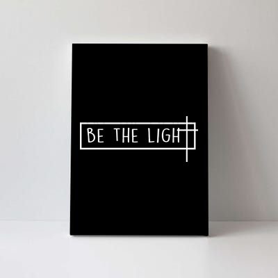 Be The Light Jesus Canvas