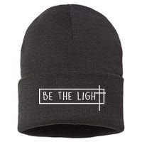 Be The Light Jesus Sustainable Knit Beanie