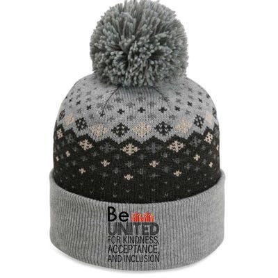 Be United For Kindness The Baniff Cuffed Pom Beanie