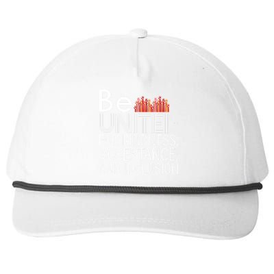 Be United For Kindness Snapback Five-Panel Rope Hat