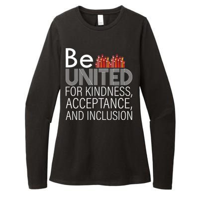 Be United For Kindness Womens CVC Long Sleeve Shirt