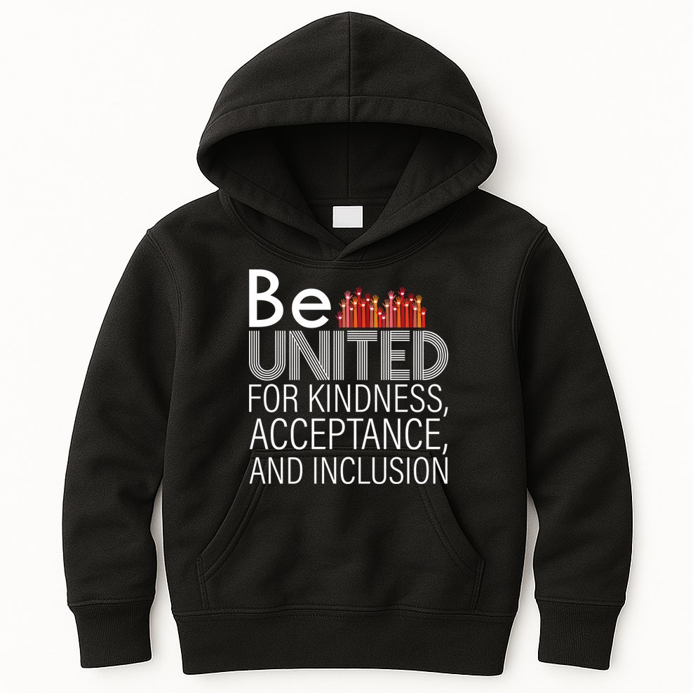 Be United For Kindness Kids Hoodie