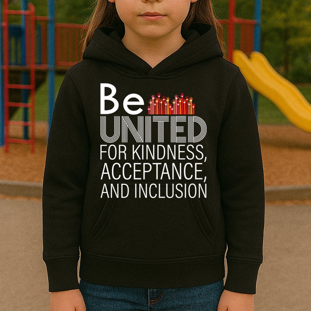 Be United For Kindness Kids Hoodie