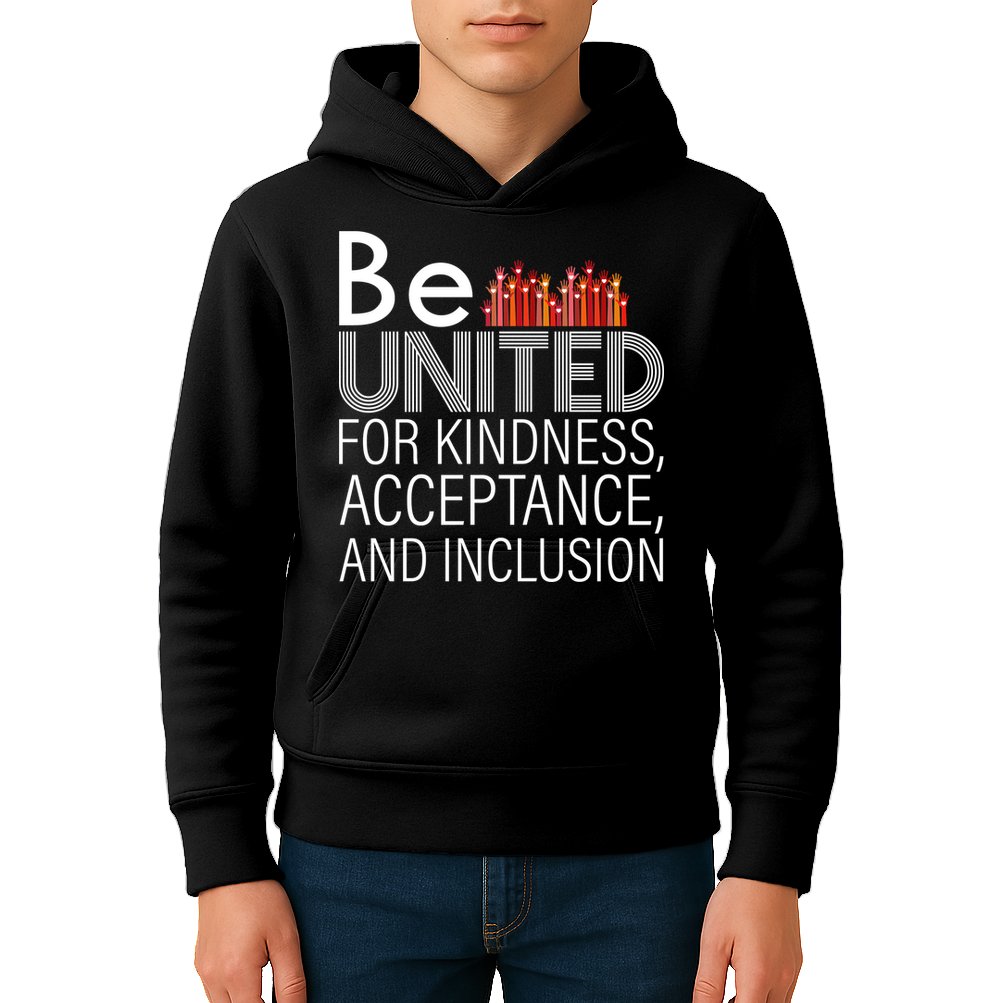 Be United For Kindness Kids Hoodie