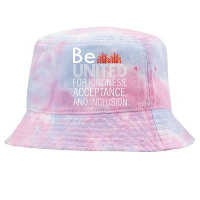 Be United For Kindness Tie-Dyed Bucket Hat