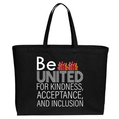 Be United For Kindness Cotton Canvas Jumbo Tote