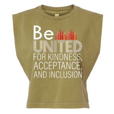 Be United For Kindness Garment-Dyed Women's Muscle Tee