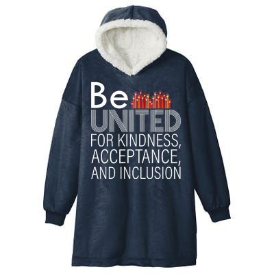 Be United For Kindness Hooded Wearable Blanket