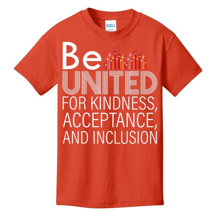 Be United For Kindness Kids T-Shirt