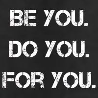 Be You Do You For You Inspirational Sayings Golf Towel