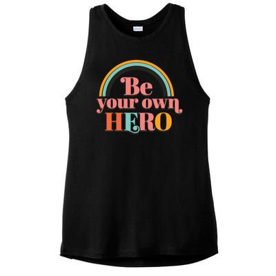 Be Your Own Hero Ladies PosiCharge Tri-Blend Wicking Tank