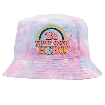 Be Your Own Hero Tie-Dyed Bucket Hat