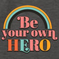 Be Your Own Hero Vector Backpack