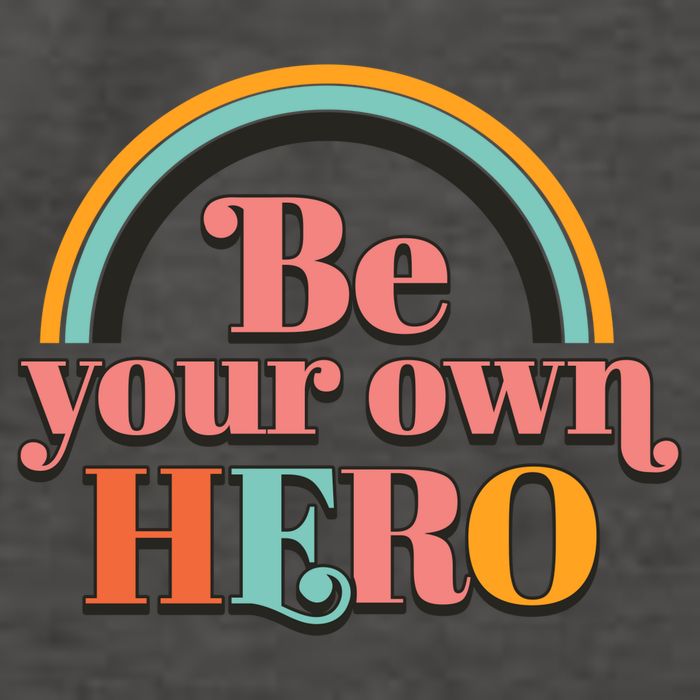 Be Your Own Hero Vector Backpack