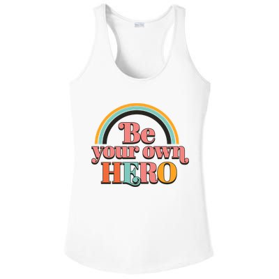 Be Your Own Hero Ladies PosiCharge Competitor Racerback Tank
