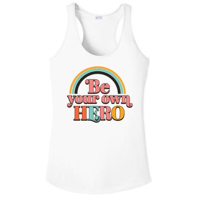 Be Your Own Hero Ladies PosiCharge Competitor Racerback Tank