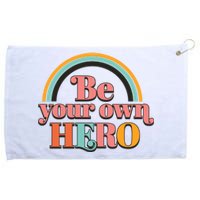 Be Your Own Hero Grommeted Golf Towel