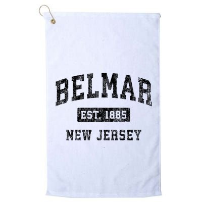 Belmar Est 1885 New Jersey Nj Vintage Established Sports Design Golf Towel