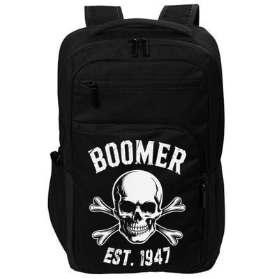 Boomer Est 1947 Baby Boomer Generation Impact Tech Backpack