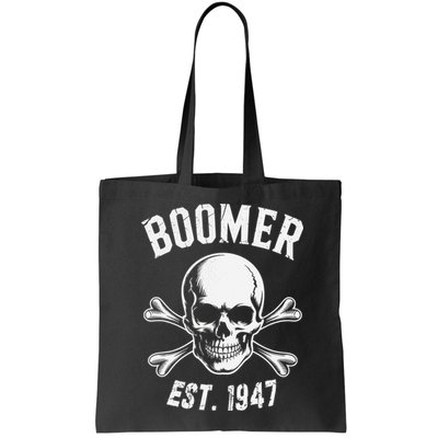 Boomer Est 1947 Baby Boomer Generation Bag