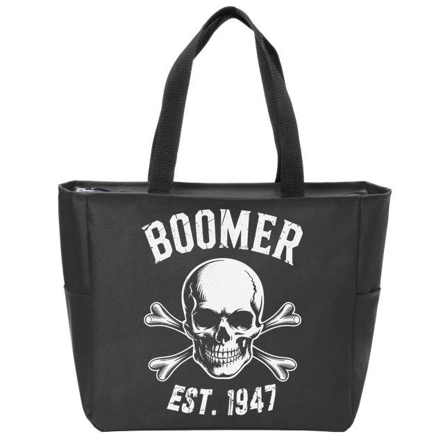 Boomer Est 1947 Baby Boomer Generation Zip Tote Bag